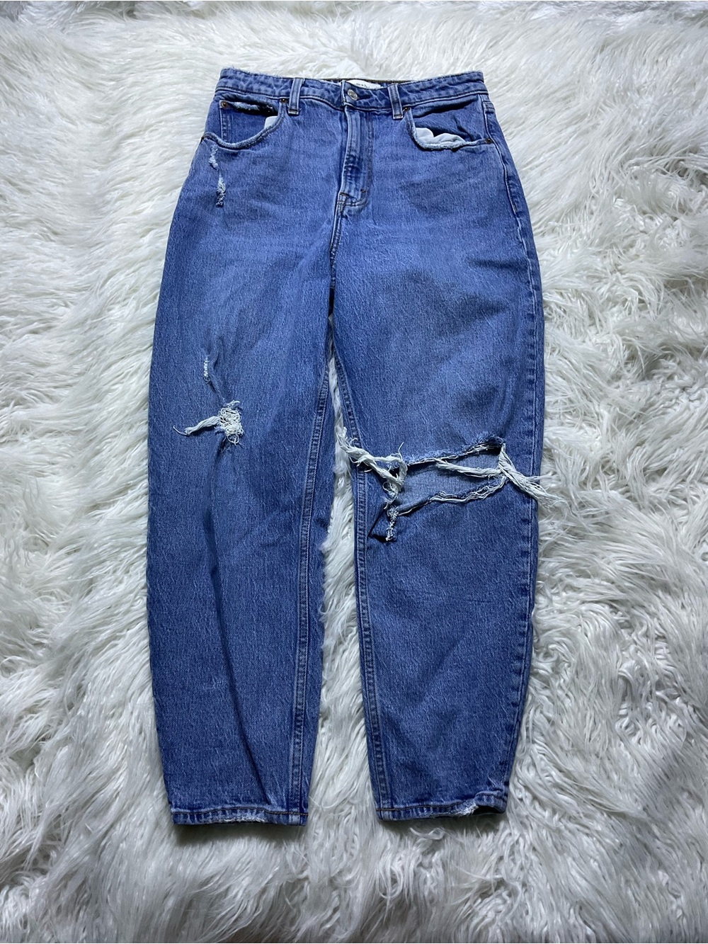 Abercrombie Curve Love The 80’s Mom High Rise Jeans